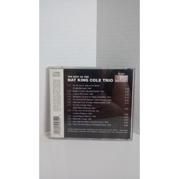 The Best of the Nat Cole King Trio  by Nat King Cole (CD) #015095456120 - Picture 2 of 4